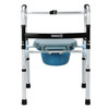 SectorCare 3-in-1 Folding Shower Chair, Commode and Walker – Blue

