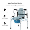 SectorCare 3-in-1 Folding Shower Chair, Commode and Walker – Blue
