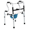 SectorCare 3-in-1 Folding Shower Chair, Commode and Walker – White
