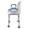 SectorCare Lightweight Aluminium Commode Chair with Removable Armrests