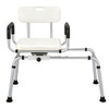 360° Swivel Transfer Shower Chair with Armrests