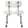 U-Shaped Shower Chair with Backrest