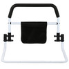 Folding Bed Rail with Safety Handle
