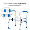 Height Adjustable Toilet Safety Frame with Suction Feet