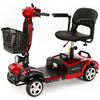 SectorCare Comfort Pro Mobility Scooter - Red