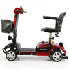 SectorCare Comfort Pro Mobility Scooter - Red