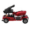 SectorCare Cruise LR Mobility Scooter 400W 180kg Capacity - Red