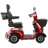 SectorCare Pro Mobility Scooter - Red