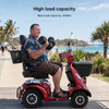 SectorCare Pro Mobility Scooter - Red