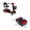 Lead Acid Battery 12Ah - Comfort Mobility Scooter