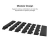 Modular Recycled Rubber Threshold Ramp 88mm