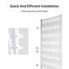 Expandable Barrier - White 3.5m