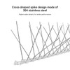50cm Stainless Steel Bird Spikes - Staggered Design