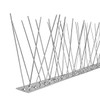 100cm Stainless Steel Bird Spikes Staggered Design