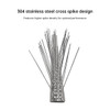 100cm Stainless Steel Bird Spikes Staggered Design