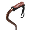 SectorCare Large Rubber Tip Adjustable Walking Cane - Bronze