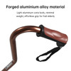 SectorCare Large Rubber Tip Adjustable Walking Cane - Bronze