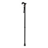 SectorCare Adjustable Walking Cane with TPR Grip - Black