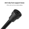 SectorCare Adjustable Walking Cane with TPR Grip - Black