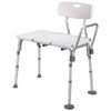 SectorCare Transfer Bath Bench with Backrest