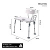 SectorCare Transfer Bath Bench with Backrest