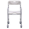 SectorCare Foldable Shower Chair with Backrest and Handles