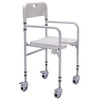 SectorCare Foldable Shower Chair with Backrest and Handles