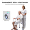 SectorCare Foldable Shower Chair with Backrest and Handles