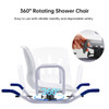 SectorCare 360° Swivel Bath Seat with Backrest