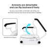 SectorCare Height-Adjustable Raised Toilet Seat with Flip-Up Armrests