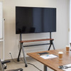 Heavy Duty Mobile TV Stand 65 to 100 Inch 120kg Height Adjustable