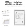 A4 Snap Frame 25mm Silver Aluminium Poster Frame with 3M Tape