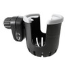 SectorCare 360° Adjustable Universal Cup Holder - Black & Grey
