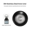 25oz Vacuum Insulated Stainless Steel Water Bottle Black