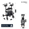 SectorCare Upright Rollator Walker with Forearm Support and Seat