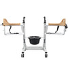 SectorCare Patient Transfer Chair with Commode, Manual Lift 120kg