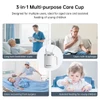 SectorCare 3 in 1 Spill Proof Feeding Cup 450ml with Long Straw White
