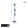 SectorCare Leg Lifter Strap 100cm, 3 Grips, Foot Sling for Bed and Car
