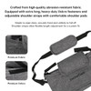 SectorCare Wheelchair Organiser Bag with Shoulder Strap – Grey
