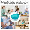SectorCare Non Slip Scoop Bowl 450mL with High Rim and Suction Base