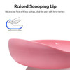 SectorCare 700mL Scoop Bowl with Suction Base 18cm Wide Pink