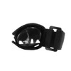 SectorCare Adaptive Eating Fork with Bendable Neck and Hand Strap Black