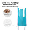 SectorCare Flexible Sock Aid with Long Pull Straps, Dressing Aid