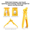 SectorCare Anti Scald Bowl and Plate Gripper One Handed 24cm Yellow