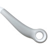 SectorCare Curved Long Handle Back Bath Brush with Hanging Hole Grey