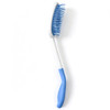 SectorCare Long Handled Hair Brush with Curved Non Slip Grip Blue