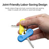 SectorCare Key Turner with Non Slip Grip Blue