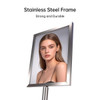 A3 Stainless Steel Floor Poster Display Stand