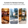 A3 Stainless Steel Floor Poster Display Stand