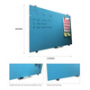 Blue glass white board